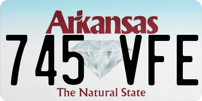 AR license plate 745VFE