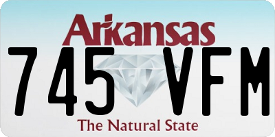 AR license plate 745VFM
