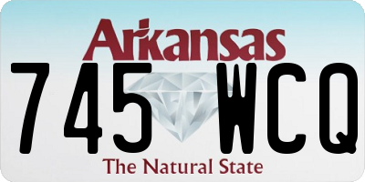 AR license plate 745WCQ