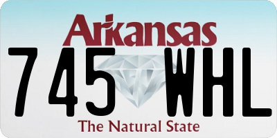 AR license plate 745WHL