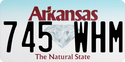 AR license plate 745WHM