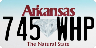 AR license plate 745WHP