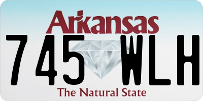 AR license plate 745WLH