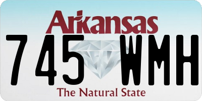 AR license plate 745WMH