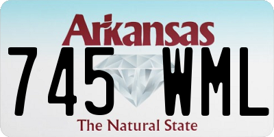 AR license plate 745WML