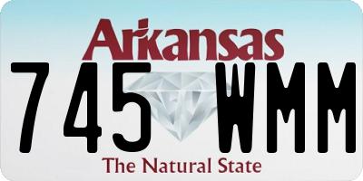 AR license plate 745WMM
