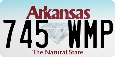 AR license plate 745WMP