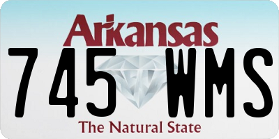 AR license plate 745WMS