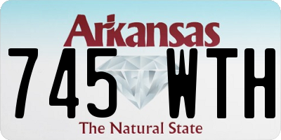 AR license plate 745WTH