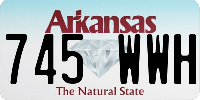AR license plate 745WWH
