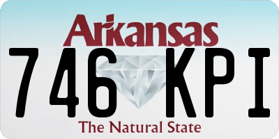 AR license plate 746KPI