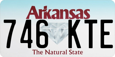 AR license plate 746KTE