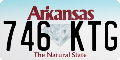 AR license plate 746KTG
