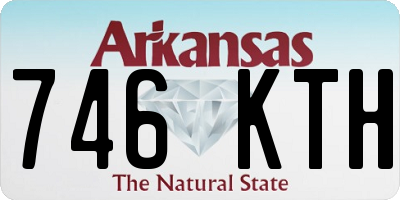 AR license plate 746KTH