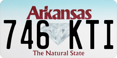 AR license plate 746KTI