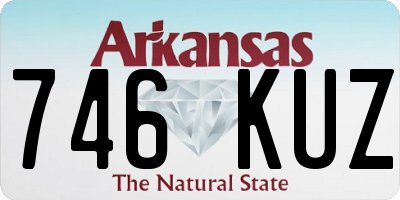 AR license plate 746KUZ