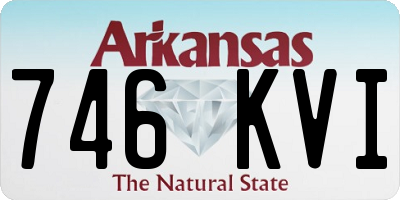 AR license plate 746KVI