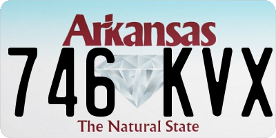 AR license plate 746KVX