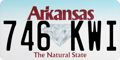 AR license plate 746KWI