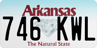 AR license plate 746KWL