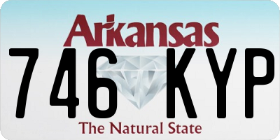 AR license plate 746KYP
