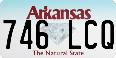 AR license plate 746LCQ