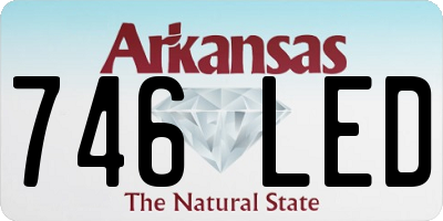 AR license plate 746LED