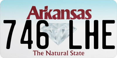 AR license plate 746LHE