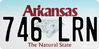 AR license plate 746LRN