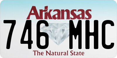 AR license plate 746MHC