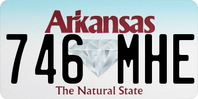 AR license plate 746MHE