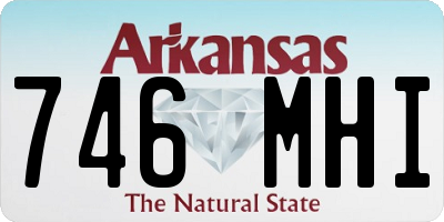 AR license plate 746MHI