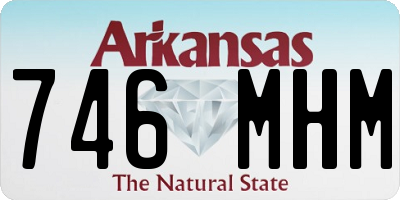AR license plate 746MHM