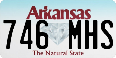 AR license plate 746MHS