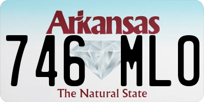 AR license plate 746MLO