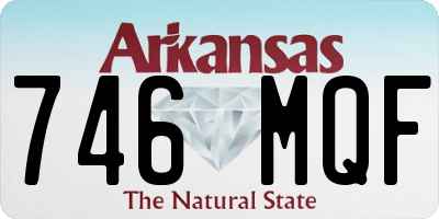 AR license plate 746MQF