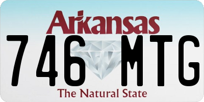 AR license plate 746MTG
