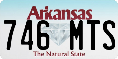 AR license plate 746MTS