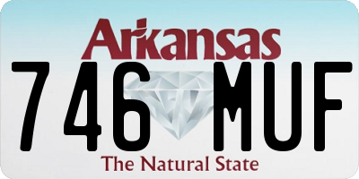AR license plate 746MUF