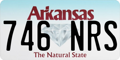 AR license plate 746NRS