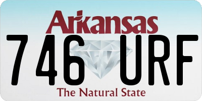 AR license plate 746URF