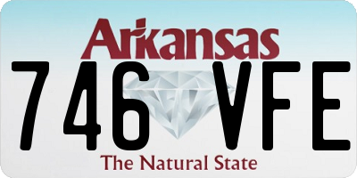 AR license plate 746VFE