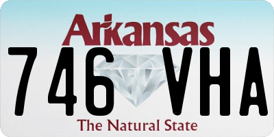 AR license plate 746VHA