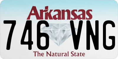 AR license plate 746VNG