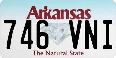 AR license plate 746VNI