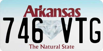 AR license plate 746VTG