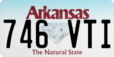 AR license plate 746VTI