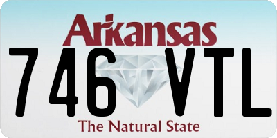 AR license plate 746VTL