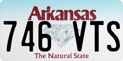 AR license plate 746VTS