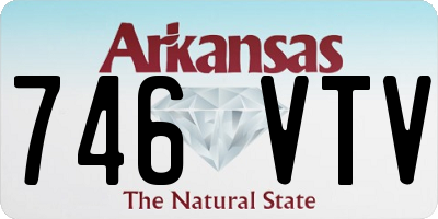 AR license plate 746VTV